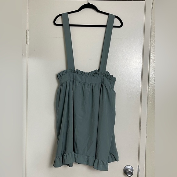 SHEIN Green Ruffle Strap Dress - Picture 7 of 7
